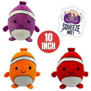 10" ROUND CLOWN FISH