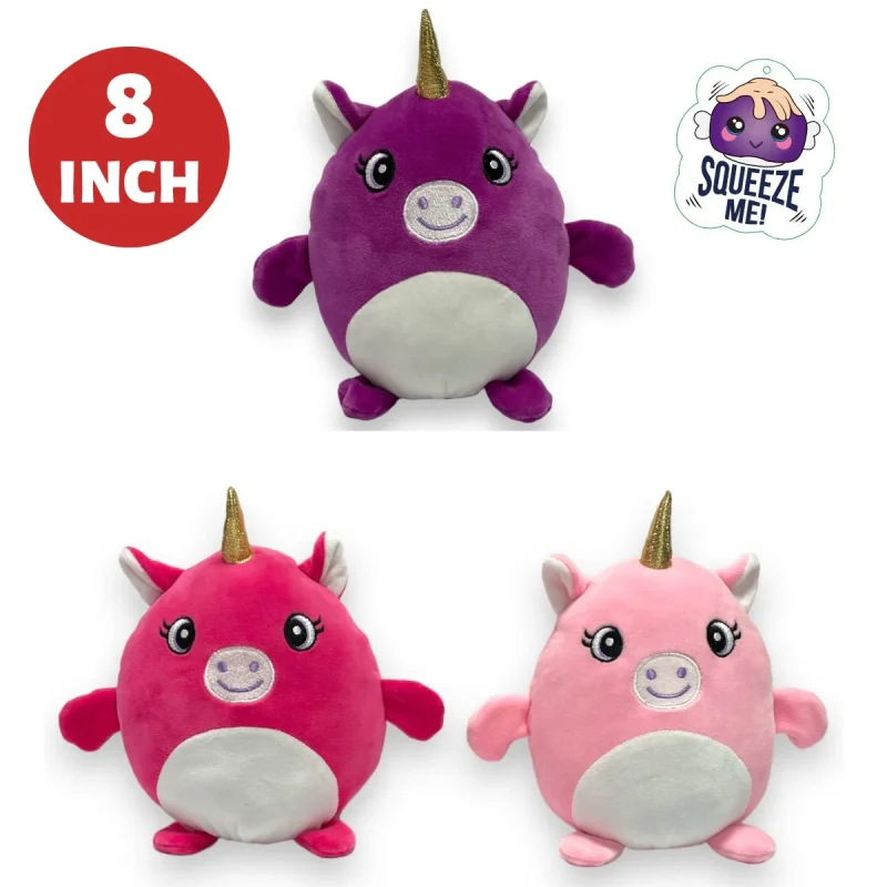 8" ROUND UNICORN