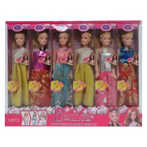 DOLL 11" SWEET GIRL BOXED CDU X 12 (CTN QTY 48)