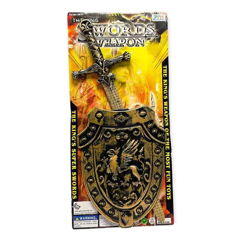 CARDED SWORD & SHIELD (CTN QTY 48)