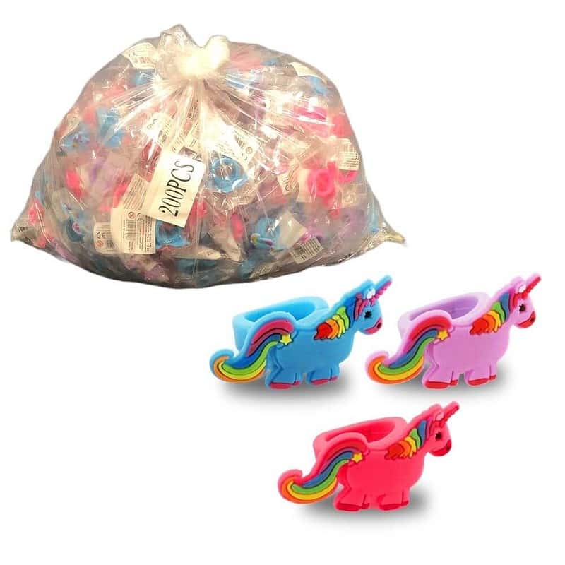 RING FOAM UNICORN OPP BAG X 200 (CTN QTY 1200) - Image 3