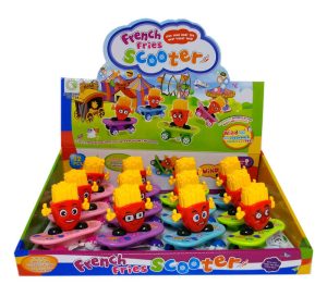 WIND UP SKATEBOARD FRIES ASSORTED CDU X 12 (CTN QTY 192)