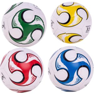 BALL SIZE 5 SOCCER SWIRL 4 ASSORTED (CTN QTY 24)