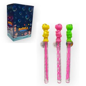 BUBBLE WAND DINOSAUR CDU X 24 (CTN QTY 72)