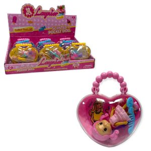 POCKET DOLL IN HEART CASE CDU X 12 (CTN QTY 144)
