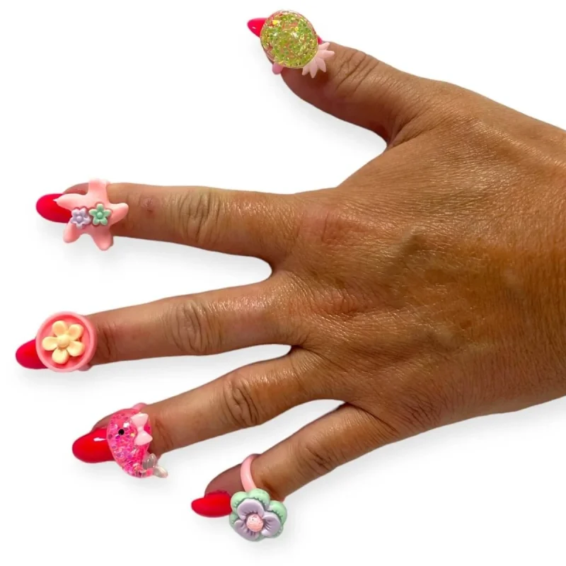 6PC RING SET CANDY CDU X 8 - Image 2