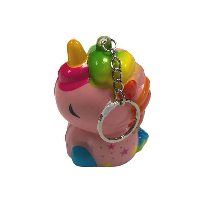 KEYRING SQUISHY UNICORN 7CM (CTN QTY 360) - Image 3