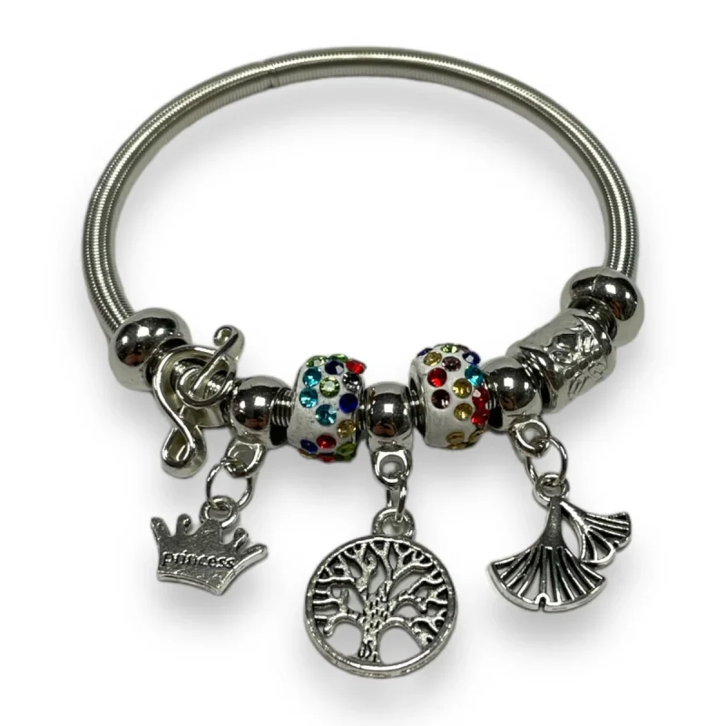 BRACELET CHARMS SILVER BOXED 4 ASSTD COLS (CTN QTY 60) - Image 4