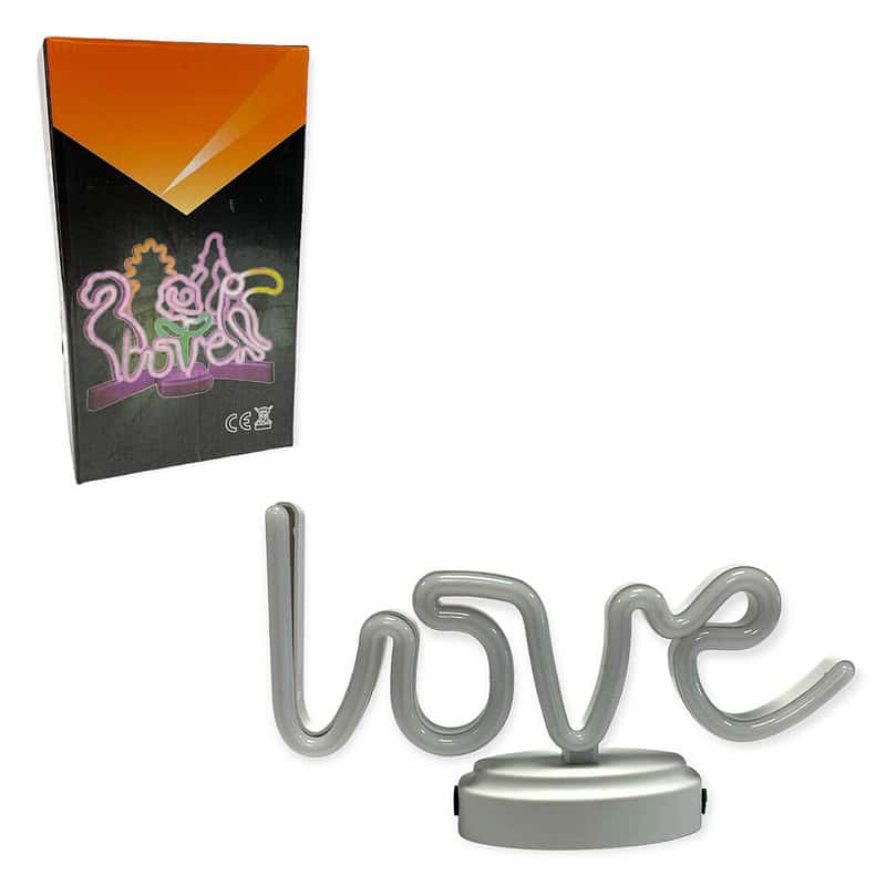 LIGHT LOVE TUBE SIGN BOXED (CTN QTY 12) - Image 2