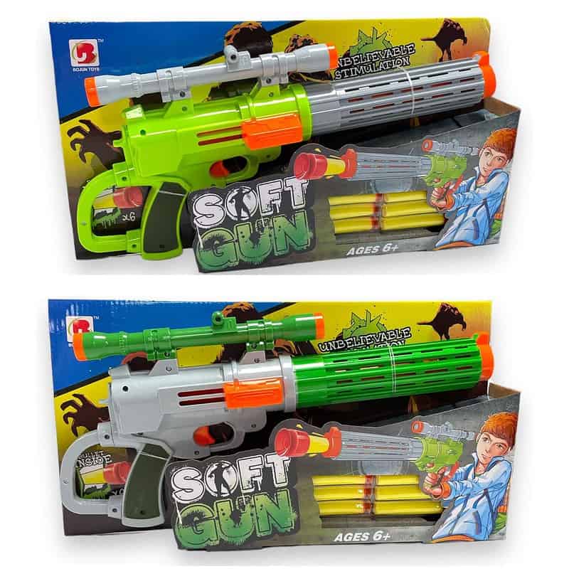 SOFT DART GUN 43CM (CTN QTY 24)