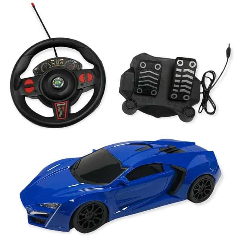 R/C  1:16 SPEED KING CAR WITH PEDALS & S WHEEL (CTN QTY 12) - Image 2
