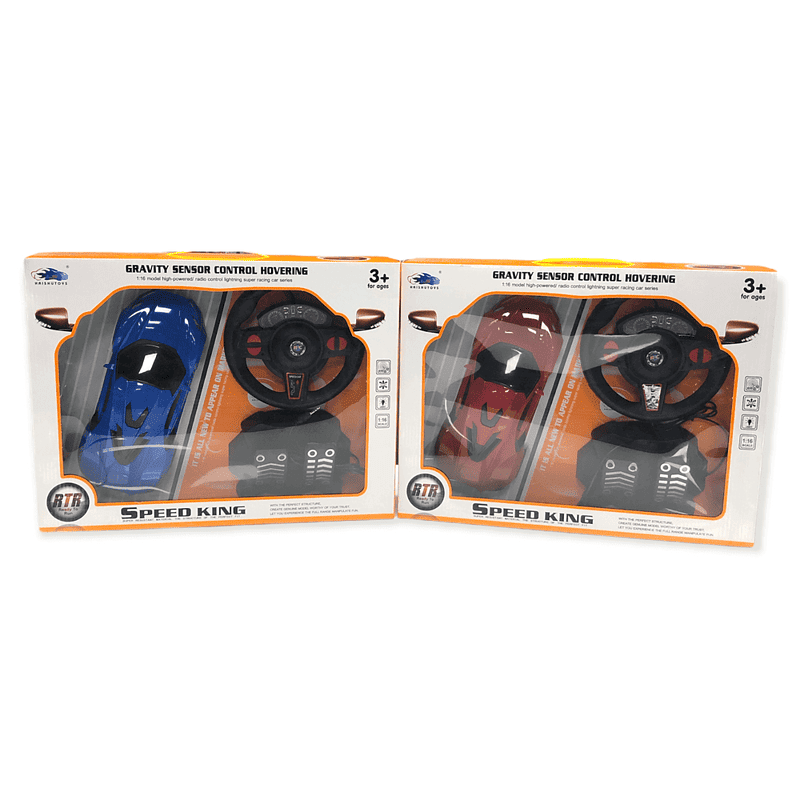 R/C  1:16 SPEED KING CAR WITH PEDALS & S WHEEL (CTN QTY 12) - Image 3