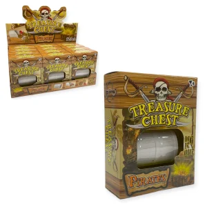 FOSSIL PIRATE TREASURE CHEST CDU X 12 (CTN QTY 96)