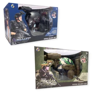 SPECIAL OPPS HELMET POLICE/ARMY 2 ASSTD (CTN QTY 12)