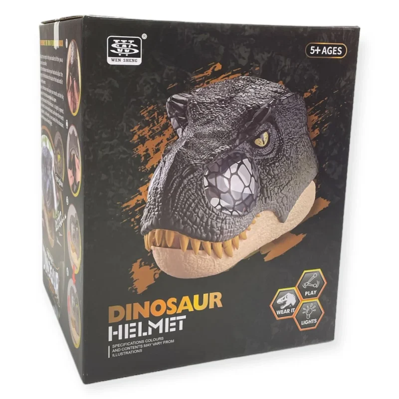 DINOSAUR HELMET WITH VOICE CONTROL & LIGHT (CTN QTY 12) - Image 8