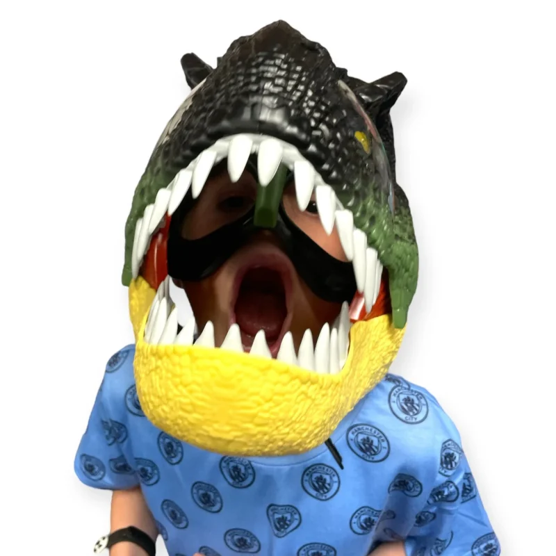 DINOSAUR HELMET WITH VOICE CONTROL & LIGHT (CTN QTY 12) - Image 6