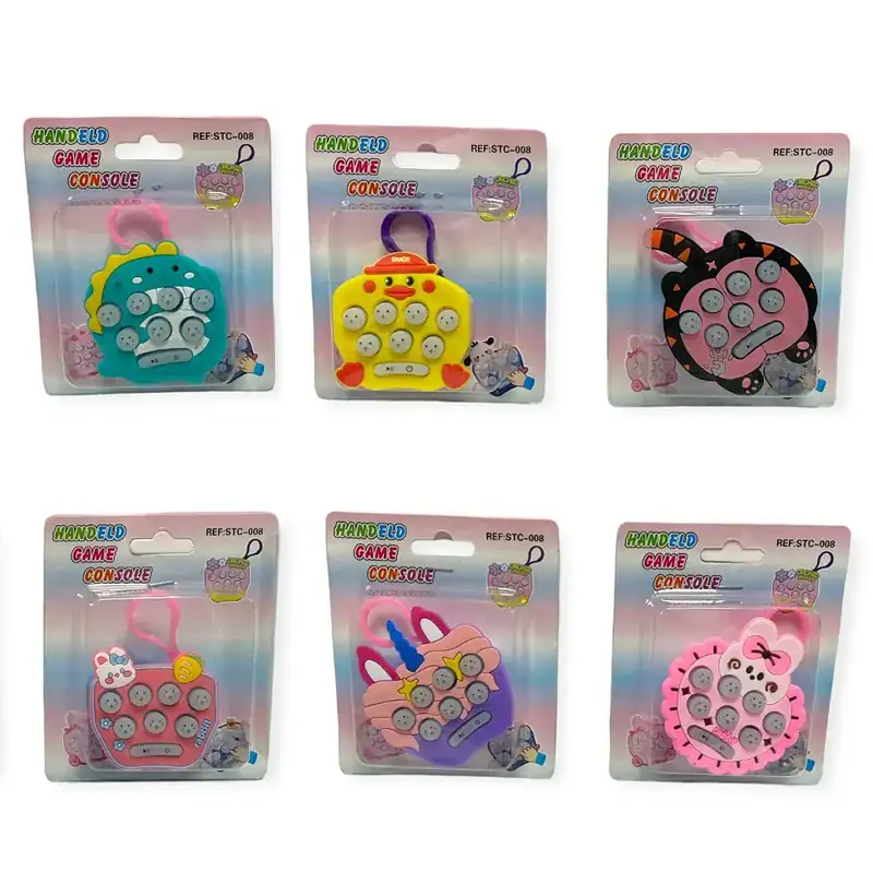 PUSH BUTTON SPEED GAME IN BLISTER PACK