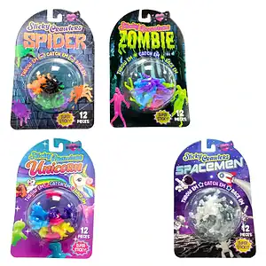 STICKY CRAWLERS ON CARD ASSORTED