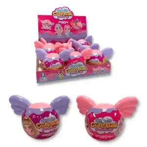 10CM SURPRISE BALL WITH MINI TOYS IN CDU X 9 (CTN QTY 45)