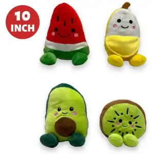 10" FRUITY FRIENDS 4 ASST (CTN QTY 60)
