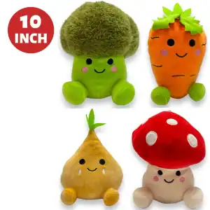 10" VEGGY FRIENDS 4 ASST (CTN QTY 60)
