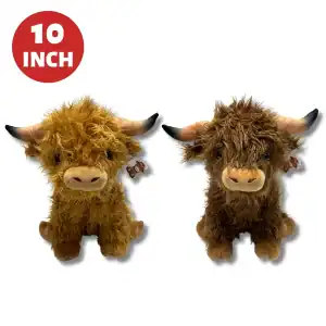 10" HAMISH & HETTY HIGHLAND COW (CTN QTY 48)