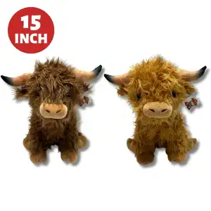 15" HAMISH & HETTY HIGHLAND COW (CTN QTY 16)