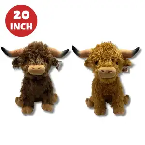 20" HAMISH & HETTY HIGHLAND COW (CTN QTY 8)
