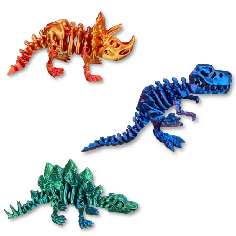3D DINOSAURS 13CM 3 ASSTD (CTN QTY 96) Airfreight - Image 2