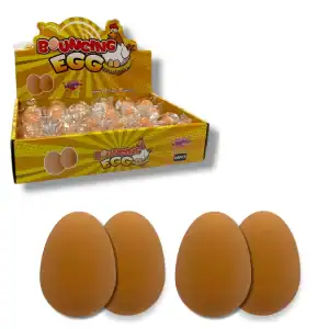 5.5CM BOUNCING EGG IN CDU X 24 (CTN QTY 72)