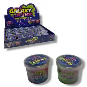 3CM GALAXY SLIME TUB IN CDU X 24 (CTN QTY 192)