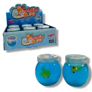 7CM GOLDFISH SLIME POT (150G)  IN CDU X 6 (CTN QTY 72)