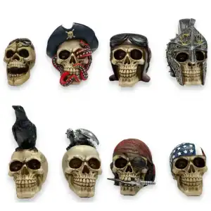 SKULLS MIX 8 ASSTD (CTN QTY 32)