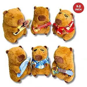 9.5″ HAWAIIAN CAPYBARA 3 ASSTD (CTN QTY 48)